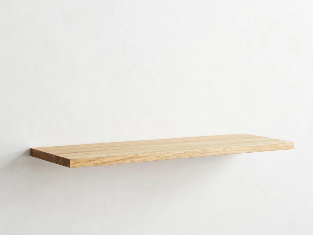 Single floating shelf by Klixarunvor